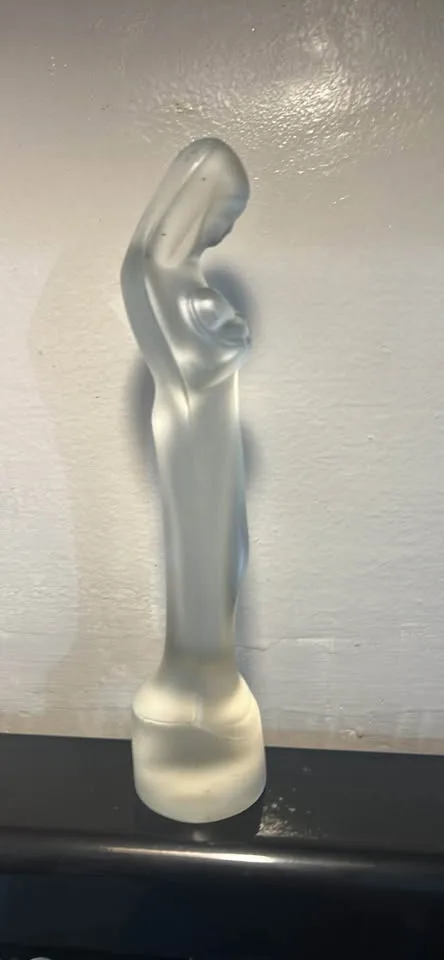 Madonna & Child Sculpture Stef Uiterwaal Leerdam Art Deco Froste image indicator(5)