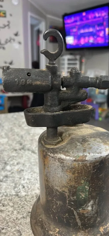 Vintage Brass Blow Torch image indicator(4)