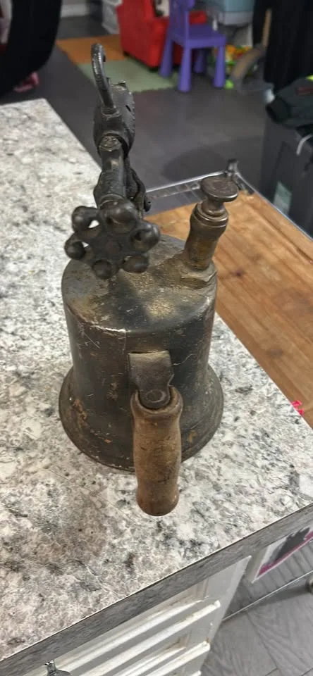 Vintage Brass Blow Torch image indicator(5)