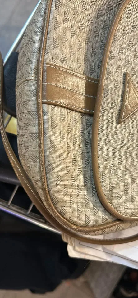 Liz Claiborne Tan and Brown Crossbody Bag image indicator(5)