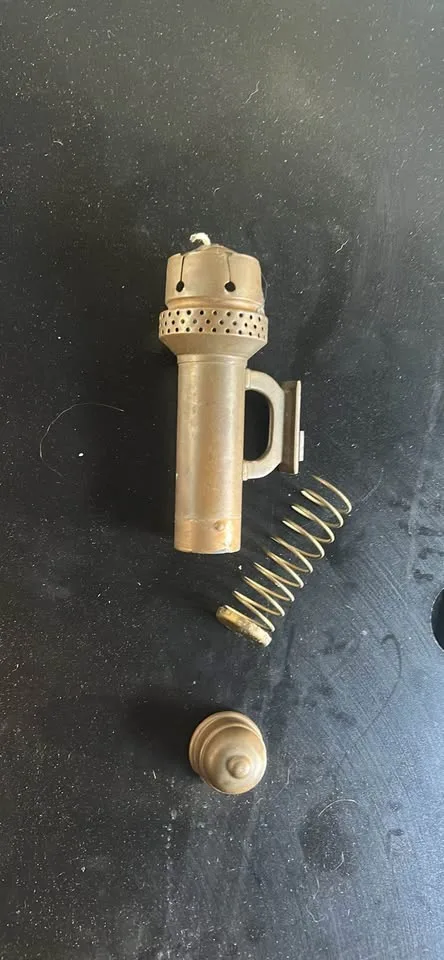 Vintage Early 1900’s Brass Nautical Ships Wall mount Quick Disco image indicator(3)