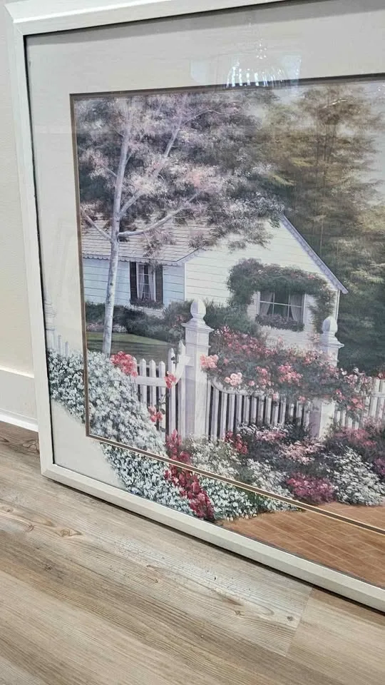 Hermoso cuadro shabby chic 47" × 35" thumbnail