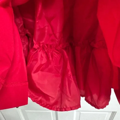 Polo Ralph Lauren 3T Girls Red Tiered Ruffled Dress image indicator(5)