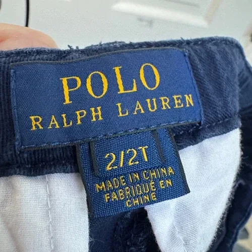 Polo Ralph Lauren 2T Girls Blue Shorts image indicator(4)
