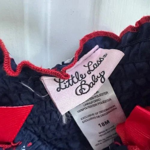 Little Lass Baby 18M Patriotic TankTop image indicator(4)