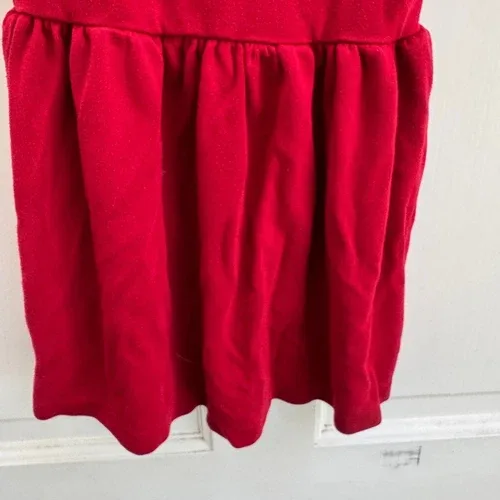 Polo Ralph Lauren 3T Girls Red Fit & Flare Dress image indicator(3)