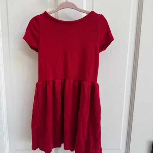 Polo Ralph Lauren 3T Girls Red Fit & Flare Dress image indicator(5)