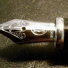 CARTIER DIABOLO Fountain pen Platinum NEVER INKED Perfect Christ image indicator(3)