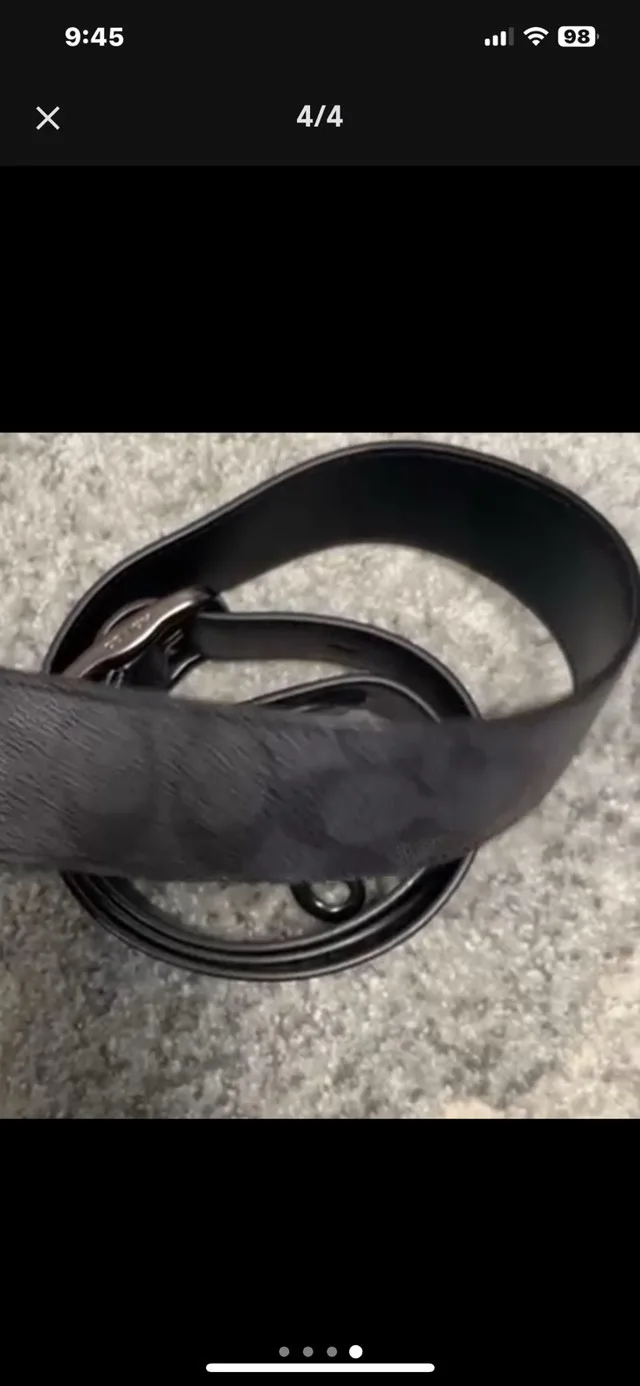 Coach Leather Bag Strap thumbnail