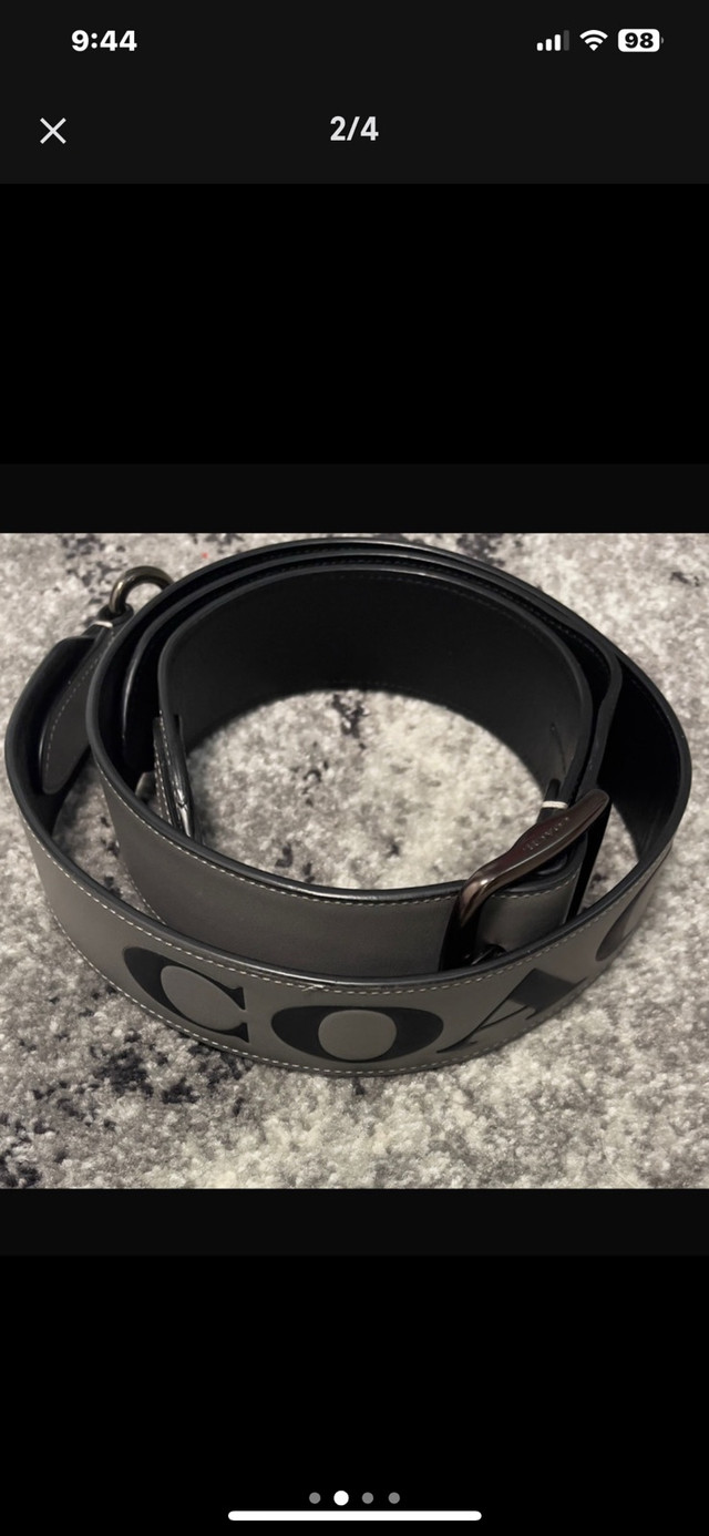 Coach Leather Bag Strap