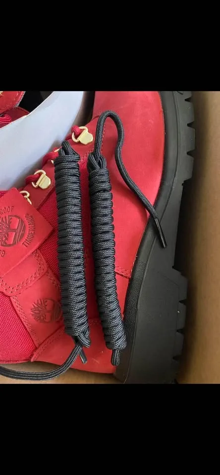 Red Timberland Boots image indicator(5)