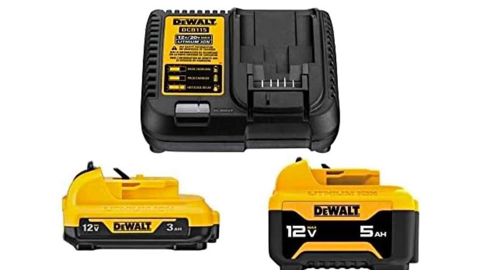 DEWALT 12V 3Ah/5Ah Batteries and Charger new