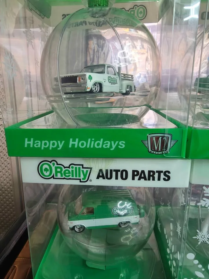 2025 Orileys exclusive M2 ornaments. Full set image indicator(2)