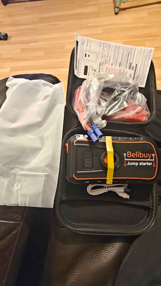 🔋 Belibuy Jump Starter – 3 in 1