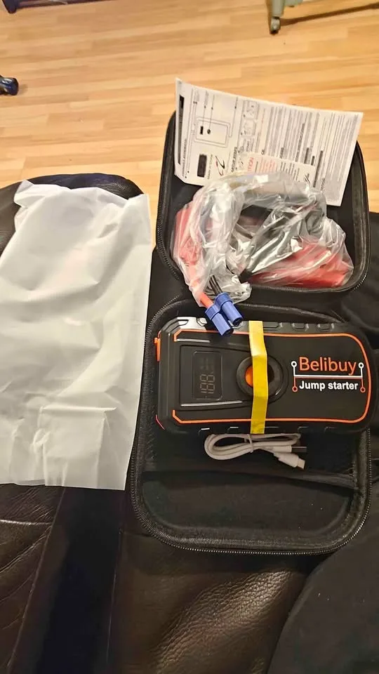 🔋 Belibuy Jump Starter – 3 in 1