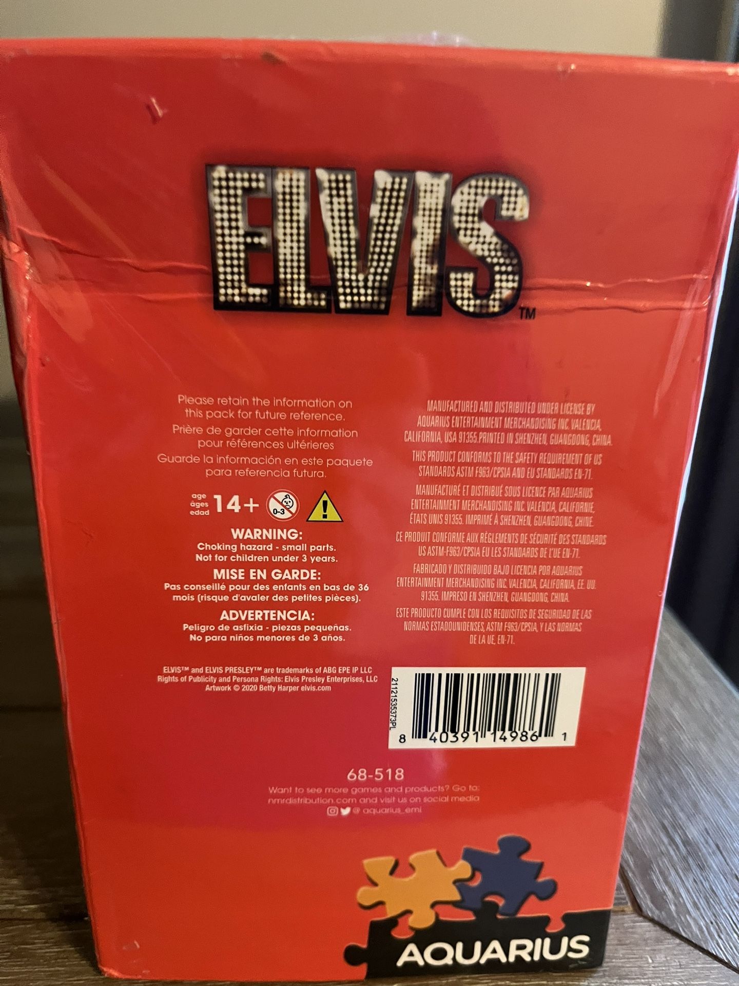 ELVIS 3,000 PIECE PUZZLE - photo 2