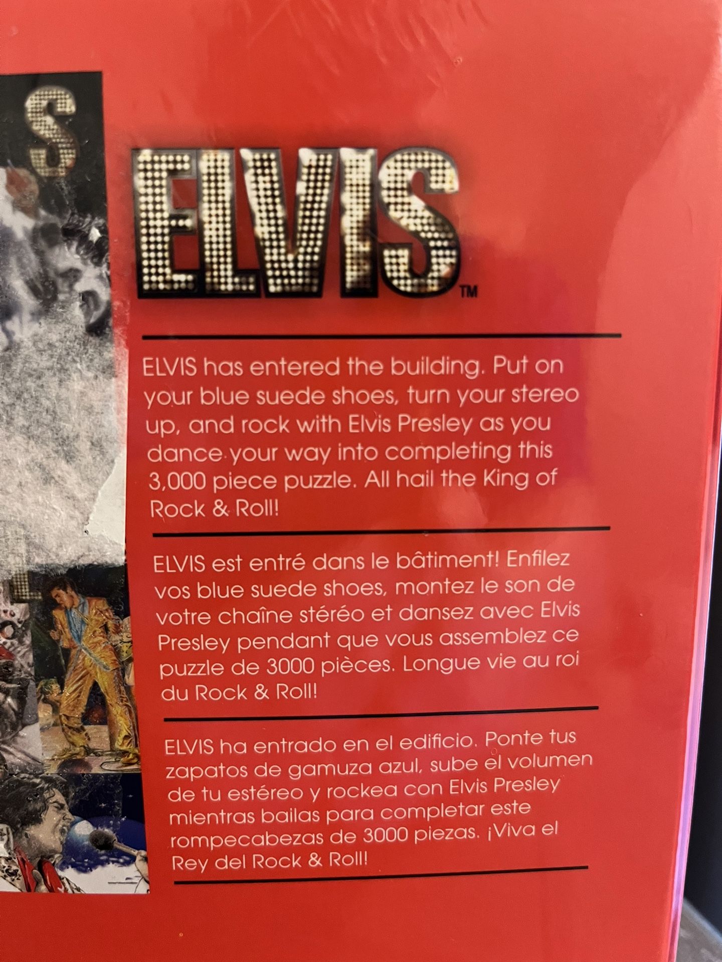 ELVIS 3,000 PIECE PUZZLE - photo 3