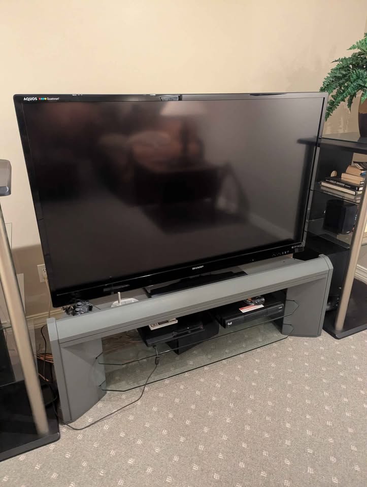 TV stands end stands coffee tables black couch book shelves silk - photo 2