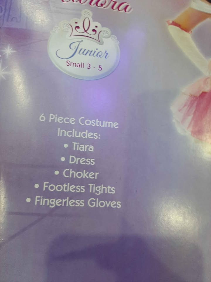 Brand new never worn size small junior Disney princess Aurora - photo 5