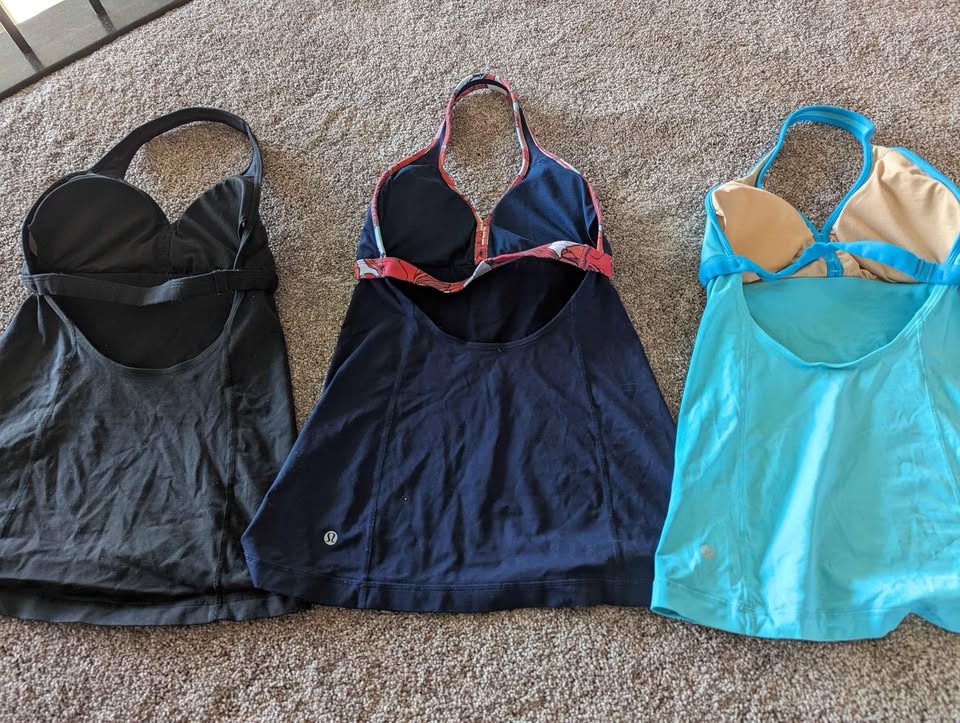 Lululemon halter tops size 4 two for $35 - photo 5