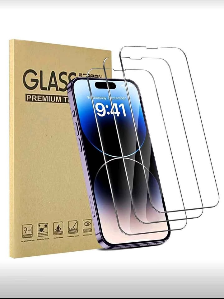 iPhone 17 Pro Tempered Glass (3 Pack)