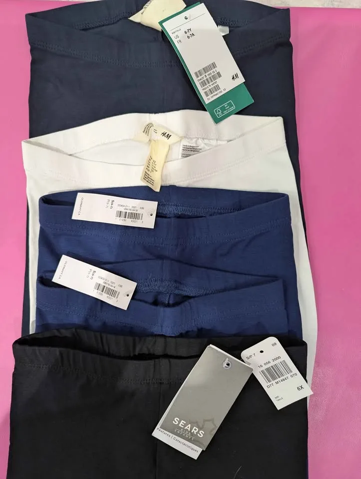 Brand new leggings and uniform dress size 6-7 image indicator(2)