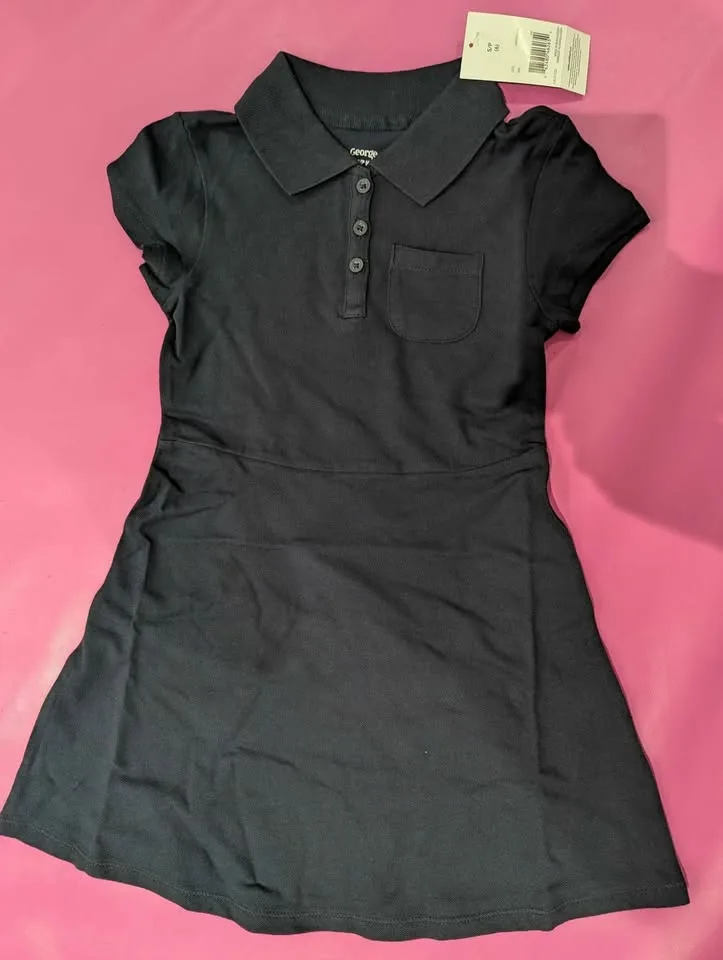 Brand new leggings and uniform dress size 6-7 image indicator(3)