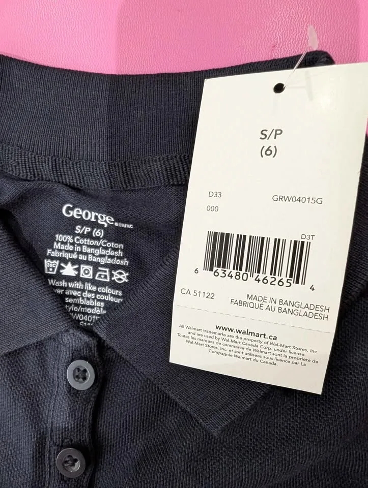 Brand new leggings and uniform dress size 6-7 image indicator(4)