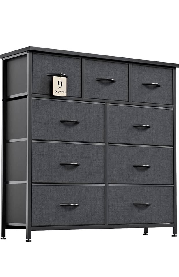 Dresser for Bedroom with 9 Drawers
