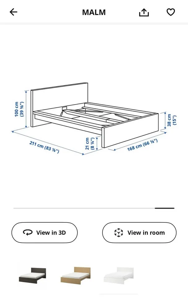 IKEA Queen Bedframe image indicator(3)