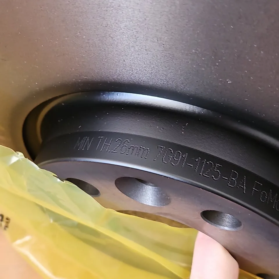 2PCS OEM LR007055 front brake rotor 300mm image indicator(5)