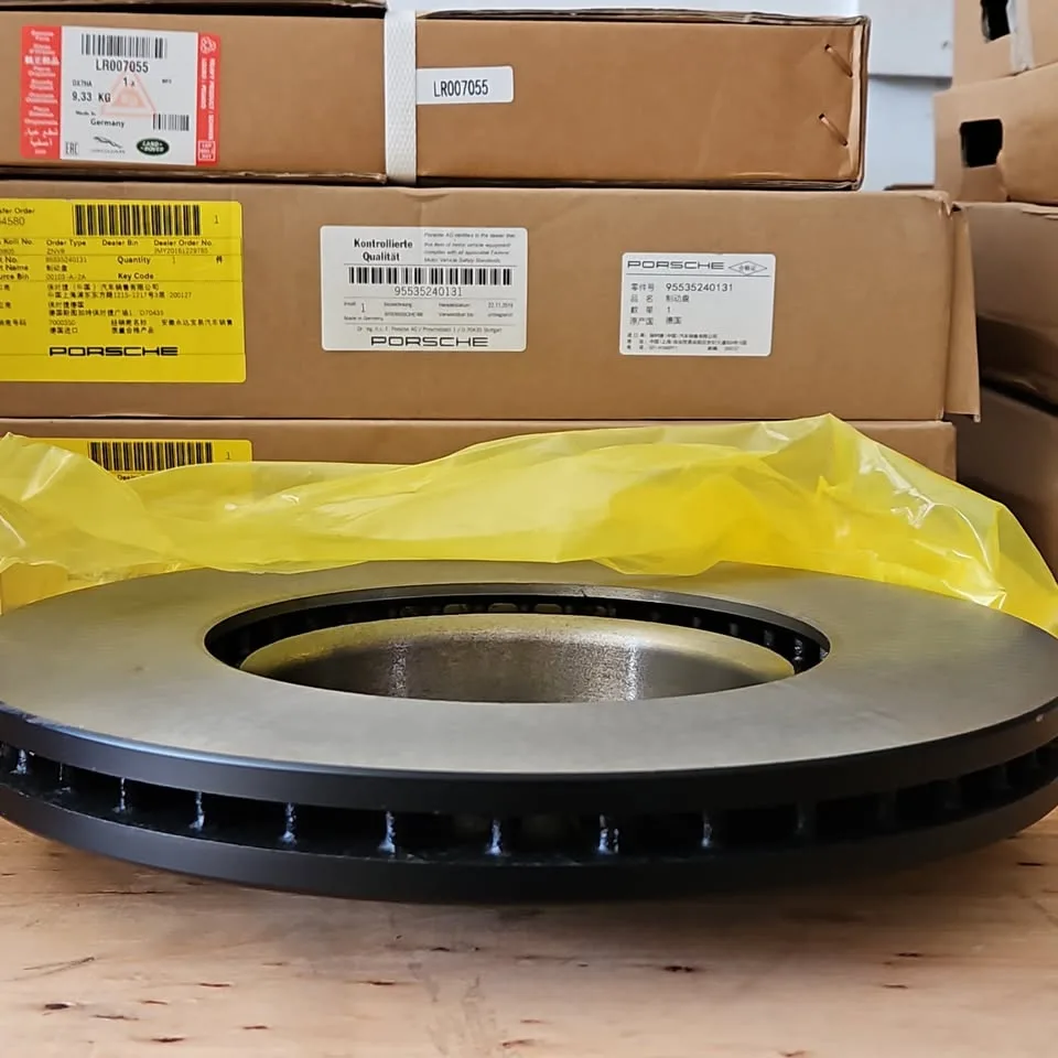 2PCS OEM LR007055 front brake rotor 300mm image indicator(7)