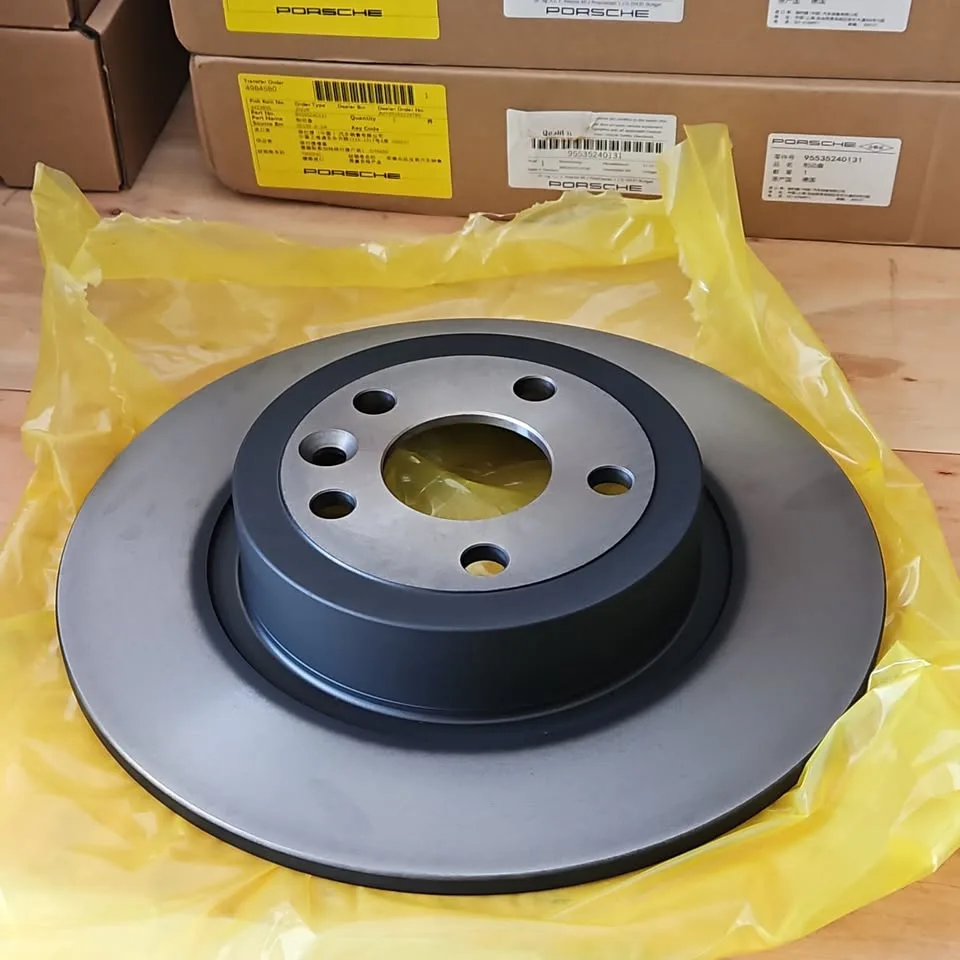 2PCS OEM LR072016 Land Rover Disc Brake Rotor – Rear (317mm) image indicator(4)