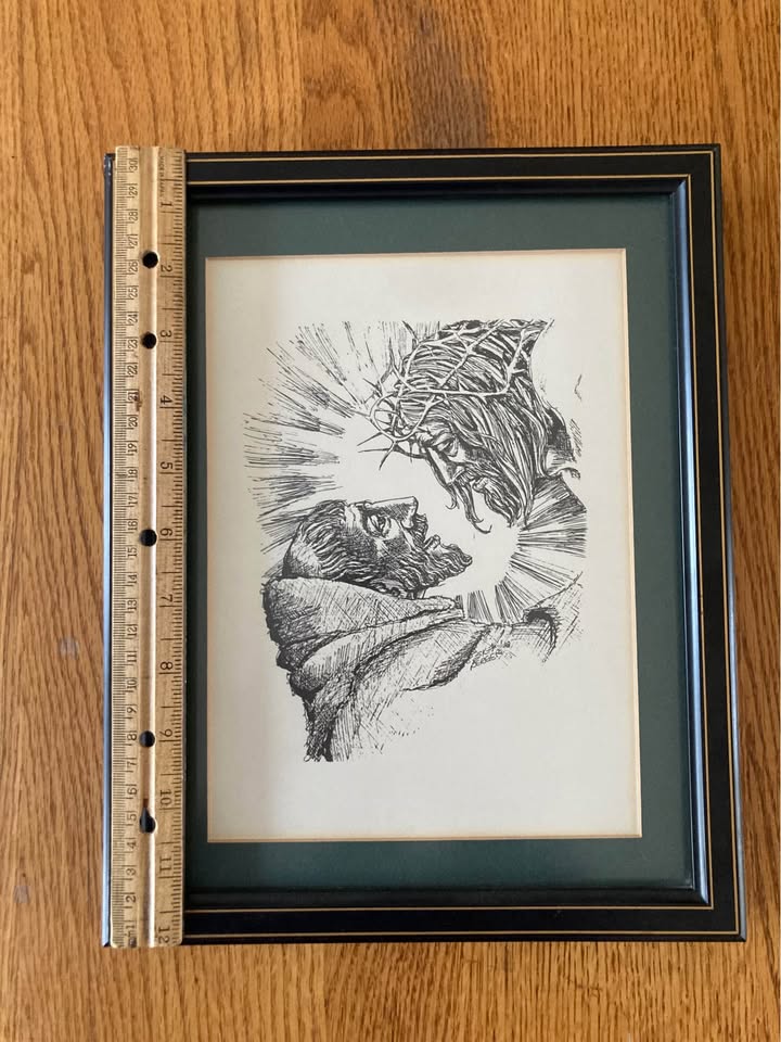 Framed print of Jesus portage park p/u - photo 4