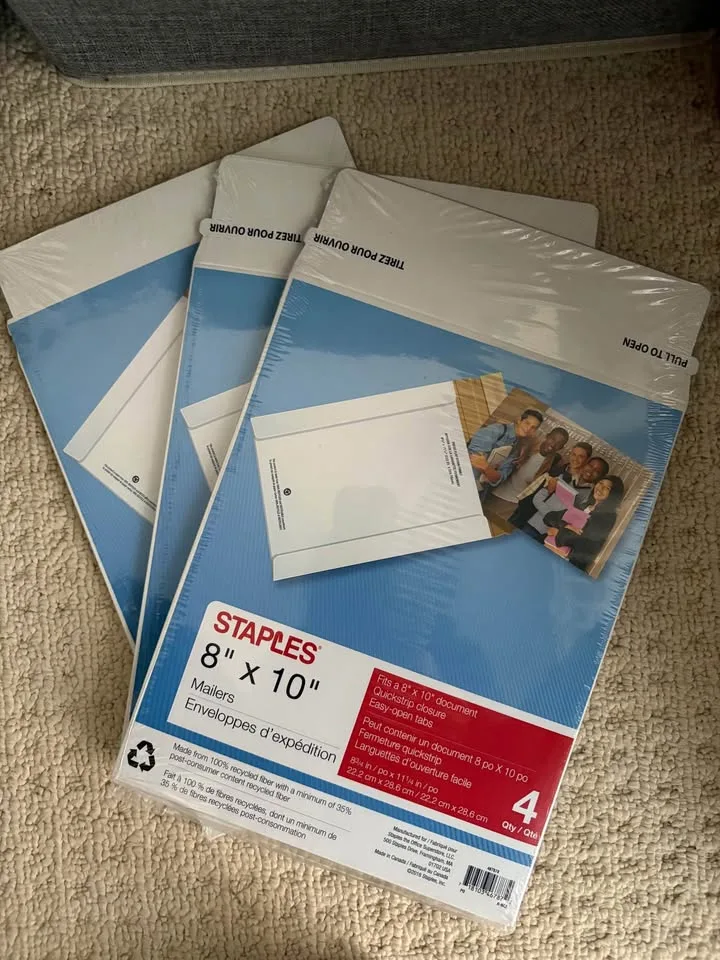 Assorted Staples Mailing Envelopes image indicator(3)