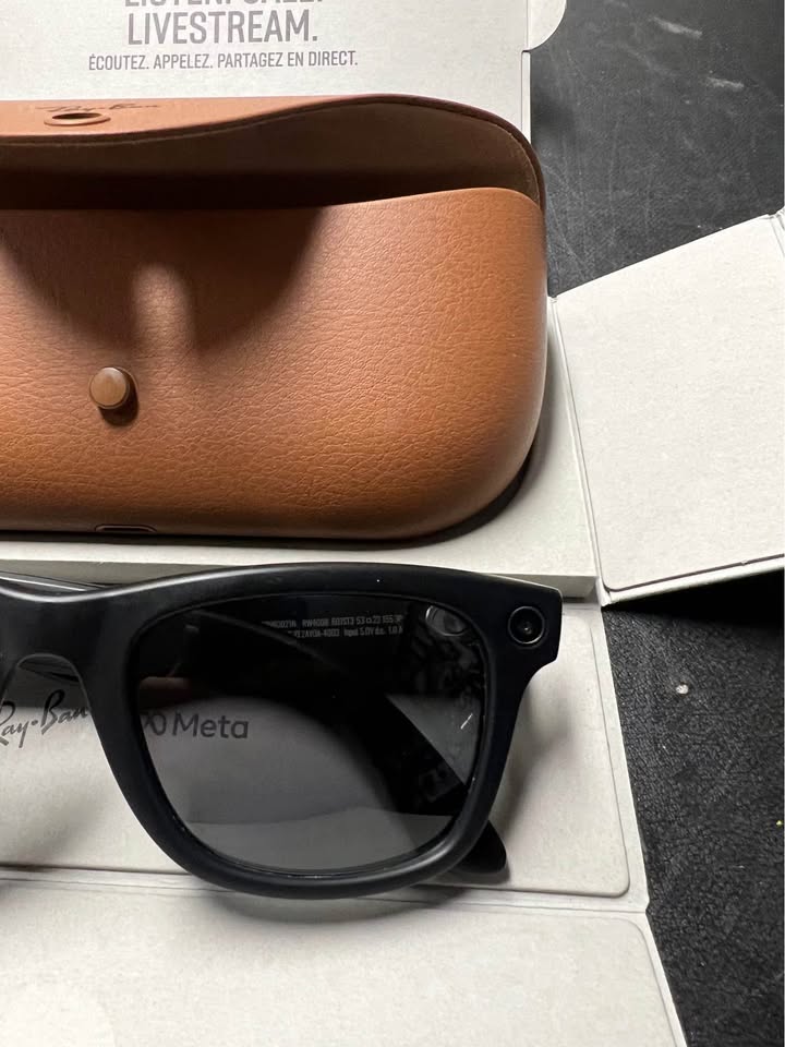 RayBan Meta Wayfarer MATTE BLACK RW4008 - photo 4