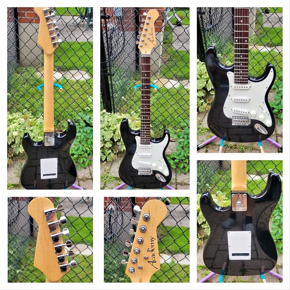$120 Academy Stratocaster Electric Guitar