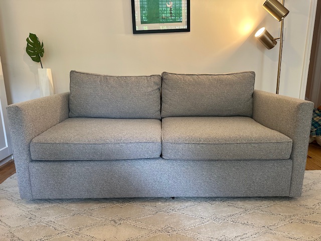 West Elm Harris sleeper sofa 74"
