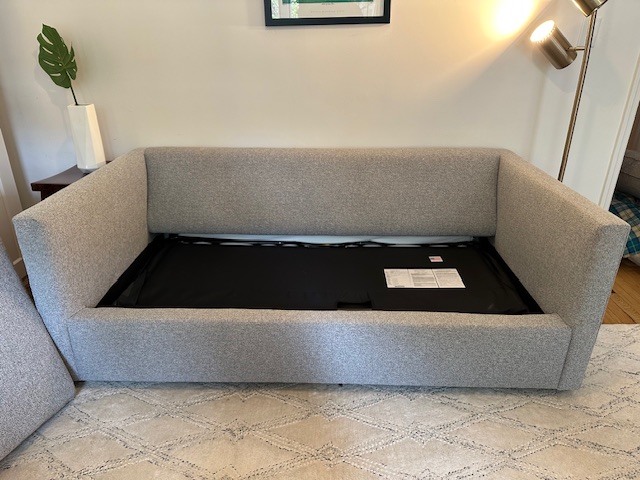 West Elm Harris sleeper sofa 74" - photo 3