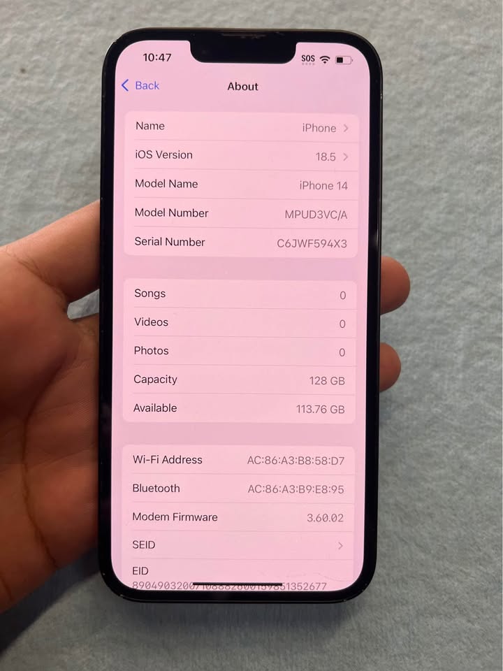 iPhone 14 128gb 89% Battery health - photo 2