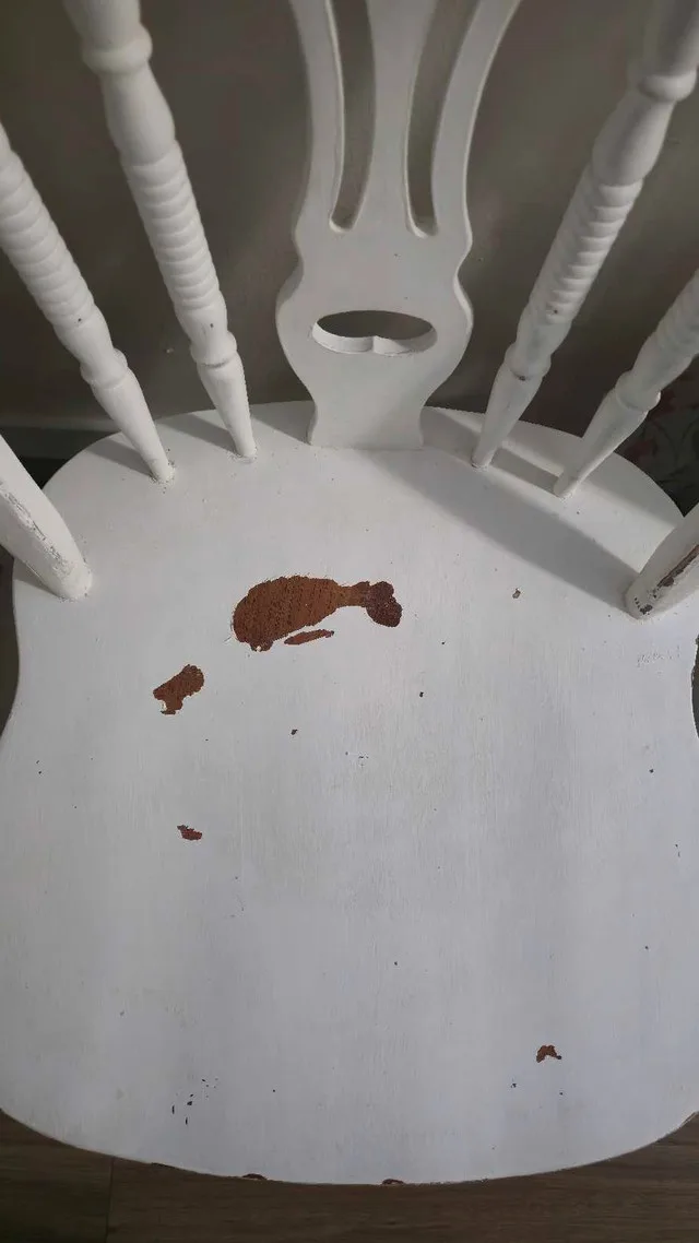 Set of 4 Solid Wood Dining Chairs – Refinish or Use As-Is image indicator(5)