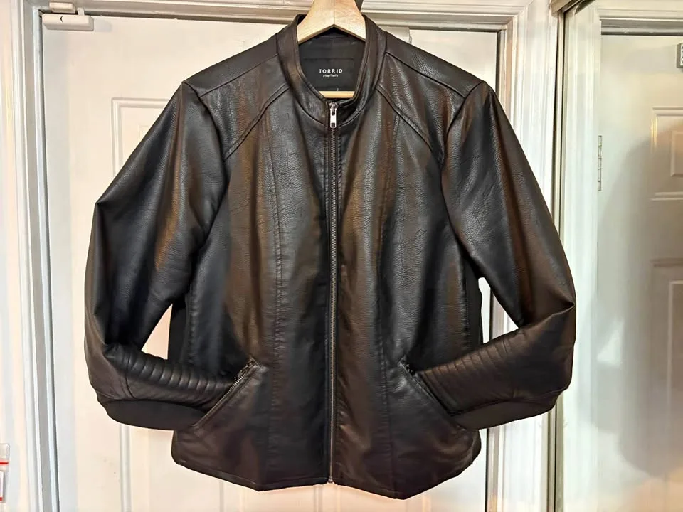Torrid Faux Leather Jacket