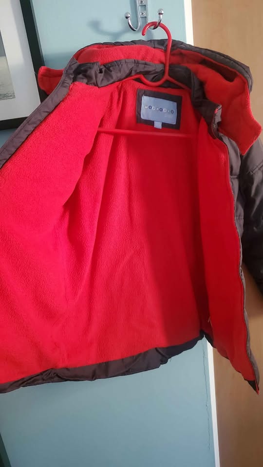 Kids Winter Jacket Dark Grey Size 10/12 - photo 3