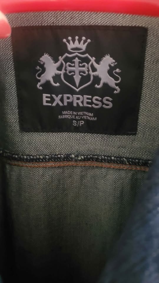 Express Men's Denim Jacket Size Small - Jean Jacket - photo 5