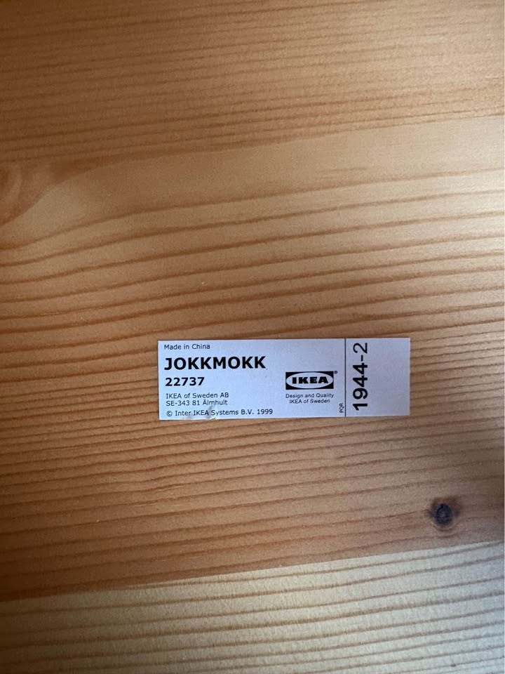 IKEA JOKKMOKK kitchen table and 4 chairs - photo 2