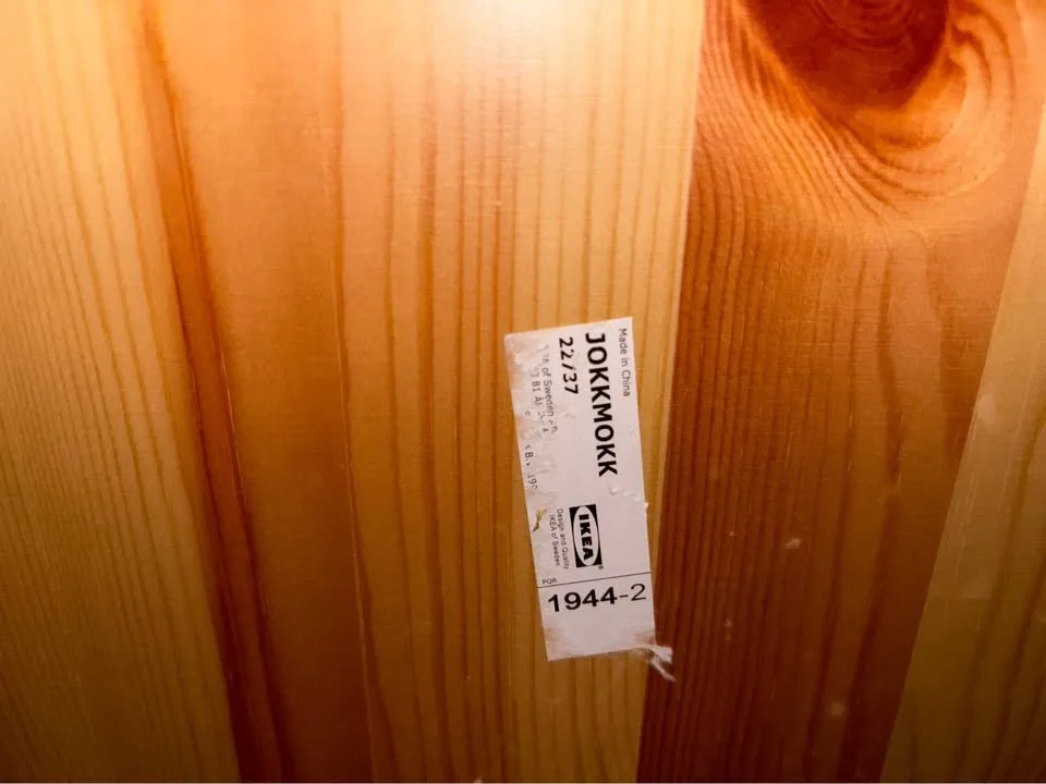 IKEA JOKKMOKK kitchen table and 4 chairs image indicator(3)