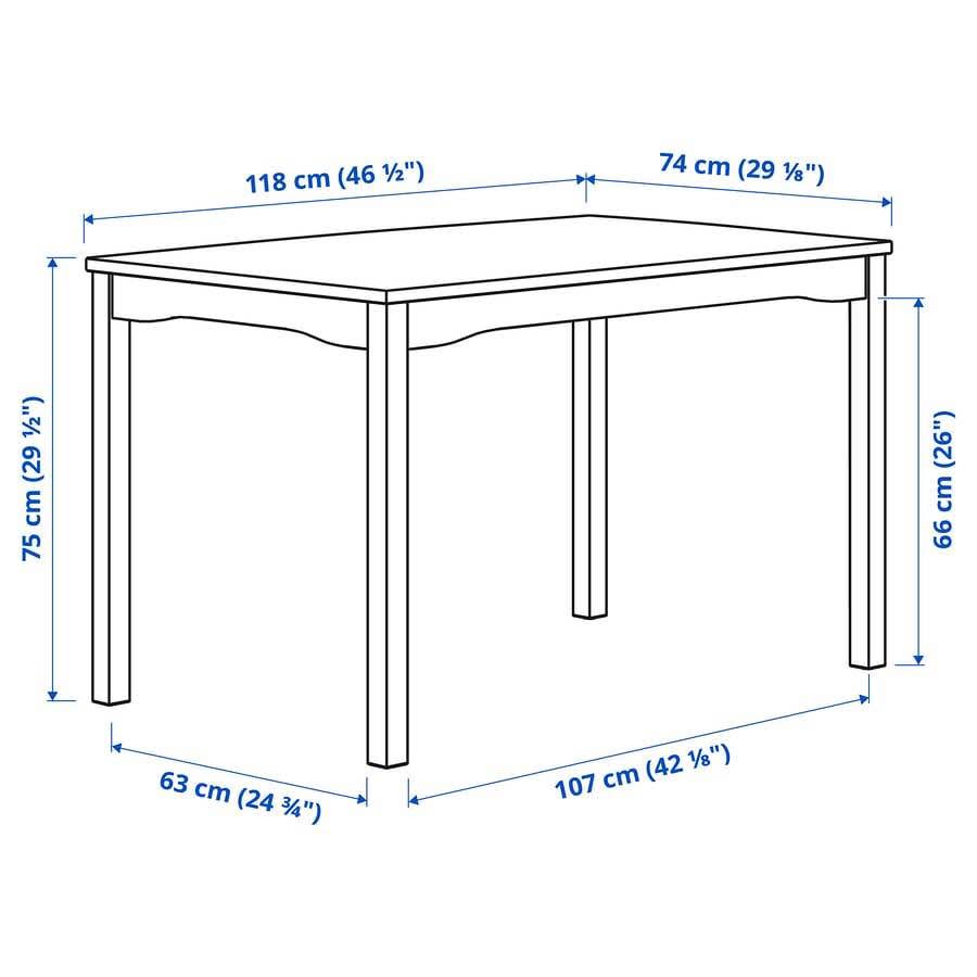 IKEA JOKKMOKK kitchen table and 4 chairs - photo 4