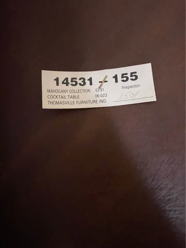 Thomasville French style cocktail table image indicator(4)