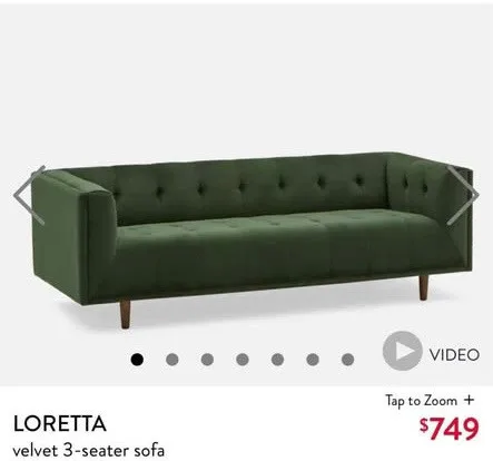 Structube Three Seater Sofa image indicator(2)