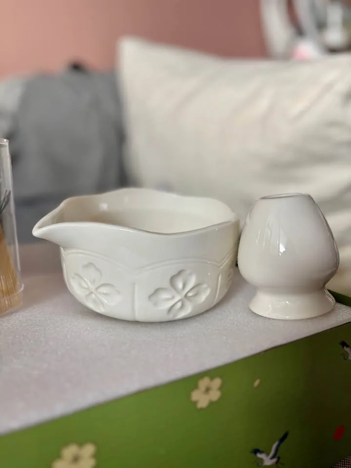 New Matcha Bowl & Whisk Set - BNIB 🥕 image indicator(6)